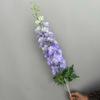 [Super gordo] flocado gordo gran delphinium gordo gran violeta alto material de flor para decoración de salón de bodas