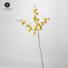 Orquídea danzante de rama grande, orquídea Wenxin, flor artificial, decoración de boda, sala de estar, hogar, orquídea