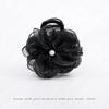 Clipe de Cabelo Bosiya Begonia Flower Simples Estilo Romântico para Mulheres Elegante All-match Médio Shark Clip Headwear