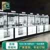 Vitrina ahumadora de vidrio templado más vendida, vitrina comercial con luz LED para exhibición de humo y alcohol, vitrina para tiendas de conveniencia y supermercados, personalización transfronteriza