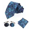 Nova Estilo 2025 Gravata Jacquard Masculina 8cm Moda Masculina Formal de Negócios Alta Qualidade Amarrada à Mão Feita Sob Medida