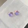 Modelo hexagonal de zircônia 2026 novo, corte fosco, pedra solta de zircônia de 6mm, extremamente brilhante, pode ser usado para brincos DIY e ear cuffs