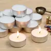 Fábrica de origem velas de aquecimento de cera branca sem fumaça para fornos de derretimento de selos de cera, embalagem em caixa de presente multicolorida