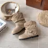 Botas de Vaquero Occidentales Estilo Maillard Retro para Niñas 2026 Otoño/Invierno Nuevos Zapatos para Niños Comercio Exterior Hebilla de Cuero Botas de Gamuza