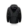 Nova Sudadore com Capuz Patchwork Masculina Tendência Versátil Minimalista Guerreiro Preto Outono Roupa de Trabalho Top Preto Em Estoque