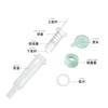 Cabeza Bomba Rosca Externa Interruptor 32 Dientes Bomba de Loción Plástico Pp Presionar Acondicionador Champú Gel de Ducha Bomba de Loción