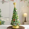 Enfeites de árvore de Natal de resina transfronteiriços, Artesanato de Natal em resina, Decorações para casa e mesa, Decorações de Natal
