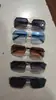Gafas de Sol de Aviador de Moda 2026 con Doble Puente y Bordes Cortados Poligonales, Media Montura, Protección UV, Gafas de Sol para Proteger del Sol