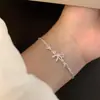 Zircón Rosa Lazo Versátil Exquisito Diseño de Nicho para Viajes Diarios Pulsera de Lujo Ligero Moda Forma de Corazón Joyería de Estilo Fresco