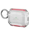 Adecuado para Funda Protectora de Auriculares Bluetooth AirPods Pro 3ª Generación, Carcasa Blanda Transparente Apple, Funda para Auriculares Anticaídas de Color Contrastante