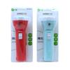 Linterna led recargable Jiu-cantidad 9077A luz fuerte para exteriores de largo alcance linterna pequeña linterna de plástico para el hogar iluminación