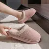 Pantuflas de algodón para mujer, nuevo estilo invierno 2026, pantuflas antideslizantes para interior, cálidas y afelpadas, adecuadas para parejas, pantuflas de otoño e invierno para hombre