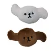 Boneca Cachorro de Pelúcia Desenho Animado Cachorro Fofo de Orelha Voando Ornamento de Cabelo Decoração de Título DIY Calçados Roupas Acessórios Acessórios