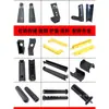 Equipamento de Fitness Barra Plates Manga Plástico Aço Revestido Gancho Suporte Bandeja Rack de Bandejas Almofada para Barra Rack de Suporte para Drop Cannon