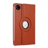 Adecuado para red rice Redmipad SE diseño de color sólido funda de cuero red rice SE 8.7 pulgadas patrón de lichi funda protectora giratoria
