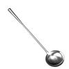 Cuchara para Freír de Acero Inoxidable, Espátula Engrosada, Cuchara para Servir, Cuchara para Cocinar, Cuchara para Sopa de Cocina, Cucharón de Cantina, Anti-quemaduras, Engrosada