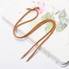 Colgante de cuerda de hilo de 3 mm tejido a mano, colgante de cuerda, collar de cuerda, cuentas de cuerda, cordón horizontal para collar