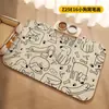 Tapete de alimentação para cães e gatos estilo cartoon, à prova de respingos e fácil de limpar, transfronteiriço; tapete de mesa adorável para animais de estimação de terra de diatomáceas; etiquetagem gratuita e dropshipping disponíveis