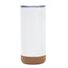 Nueva Taza Térmica de Acero Inoxidable 304 con Base de Corcho, Taza Térmica con Base Suave, Vaso Recto con Corcho, Taza de Oficina con Base de Corcho, Vaso Recto