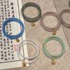 Pulsera con colgante de campana de cabeza de tigre pintada a mano de latón, paso a paso, ropa Han antigua de verano con joyas al por mayor
