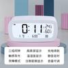Despertador Multifuncional Recarregável Minimalista Criativo Uso Estudantil Artefato para Acordar Relógio Eletrônico Visor de Temperatura e Umidade