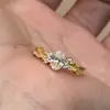 Anillo Huevo de Paloma Diamante Punto de Inflamación del Libro Rojo Pequeño, Anillo de Temperamento Cepillado Diamante Cielo Estrellado Estilo Antiguo