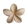 Presilha de Cabelo Flor de Frangipani Mais Vendida, Presilha de Garra para Cabelo, Presilha Tubarão, Tamanho Grande para Cabelos Grossos, Acessórios Populares, Joias Yiwu