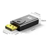 Adaptador DP para HDMI Computador para Monitor Projetor 4K HD Conversor DisplayPort Padrão