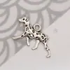 Ventas Directas de Fábrica DIY Retro Aleación de Zinc Accesorios para Joyería 1 Colgante de Collar de Animal Colgante