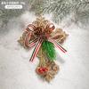 Árbol de Navidad Heng de Hong Kong, colgante de polvo de plástico dorado, adornos navideños, adornos colgantes, adornos navideños colgantes