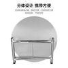Nova Mesa de Aço Inoxidável, Mesa Redonda, Mesa Dobrável, Mesa com Fogueira para Casa de Aluguel, Mesa Doméstica, Mesa de Jantar para Feira Noturna, Mesa de Churrasco para Barraca ao Ar Livre