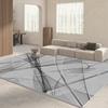 Alfombra para sala de estar, dormitorio, luz, lujo, hogar, moderno, minimalista, sofá, mesa de centro, tapete, manta de noche, gris, geométrico, alfombra para habitación