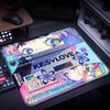Mousepad para jogos de e-sports GSR Incandescente, tamanho grande, superfície fina, emborrachado, para jogos de CSGO.