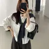 Novedades para Otoño 2026: Chal de punto suelto casual estilo coreano, chal de punto estilo coreano, bufanda versátil de color liso con un sentido de atmósfera