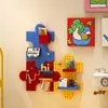 Estante de Almacenamiento Dopamine Puzzle Pegboard, Organizador para Entrada Sin Taladro, Estante de Exhibición de Cajas Sorpresa