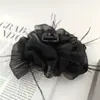 Presilha de cabelo com pena de nuvem, malha de alta qualidade, clip de tubarão, acessórios de cabelo, estilo ins, alta qualidade, Coreia do Sul, luxo leve, presilha de nuca