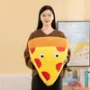 Almofada de Pelúcia de Hambúrguer e Batata Frita Transfronteiriça Boneca Infantil de Pizza Boneca de Pano Pegador de Bonecas Presente Venda por Atacado