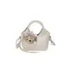 Colgante de Oso de Peluche para Bolso de Mano Infantil, Mini Bolso Cruzado Brillante Dulce y Genial para Niñas, Mini Bolsita para Monedas de Bebé
