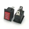 Interruptor de balancim KCD4 de duas marchas e três marchas KCD1 // Kd3 Oval KCD2 reinicia dois três quatro seis pés com luz