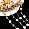 Cadena DIY Transfronteriza Creativa Colorida Vidrio Pedrería Perla Accesorios de Joyería Collar Pulsera Accesorios de Ropa Cadena Suelta