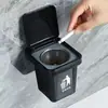 Cenicero Creativo de Pared para el Hogar, Personalizado para Baño, Sala de Estar, Cenicero con Tapa Anti-Moscas