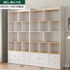Librero de Piso a Techo Montado en la Pared Gabinete de Almacenamiento para Dormitorio Gabinete de Almacenamiento Pequeño con Puerta Gabinete de Almacenamiento por Capas Estantería Doméstica Simple