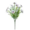 Amazon Flor Artificial de Amor-Perfeito para Exterior Porta da Frente Varanda Quintal Pátio Peitoril da Janela Floreira Decoração de Casa