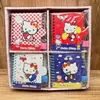 Caderno espiral fofo de gato vermelho com cadeado e chave, bloco de notas portátil com páginas pautadas, prêmio de papelaria