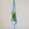 Bolsa de red para maceta transfronteriza tejida a mano cesta colgante de planta de jardinería cuerda de algodón DIY cuerda colgante colgante