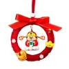 Pingente de Carro DIY Feito à Mão do Deus da Riqueza Vassoura Dourada Sino Saco de Material para Pendurar no Carro Presente de Aniversário para Namorado Pai