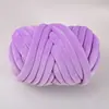 Fornecimento Especial Transfronteiriço de Fio Cardado de Veludo Cristal 3cm Fio Grosso para Cobertor DIY Feito à Mão Fio para Almofada Tiras de Tecido Fio para Cama de Gato