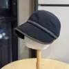 Nuevo Sombrero de Pescador de Lana Estilo Hepburn para Mujer, de Ala Ancha para Primavera y Otoño, Adelgazante para la Cara, Gorra de Béisbol Versátil Mismo Estilo que Zhao Lusi