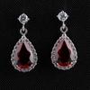 Aretes clásicos de circonita grado AAA en forma de gota de agua, joyería para aretes, calidad europea y americana, suministro transfronterizo, joyería que combina con todo