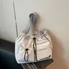 Bolso Casual de Alta Calidad para Mujer 2025 Nuevo de Gran Capacidad Bolso de Hombro Único Cruzado Bolso Tote para Viajes Diarios con Cordón Moda Bolso para Mujer